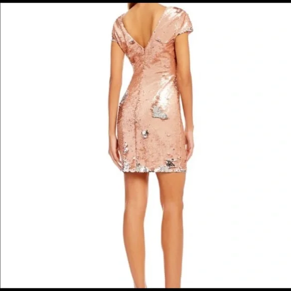 Gianni Bini Fiona Dress in Rose Gold - Picture 2 of 5